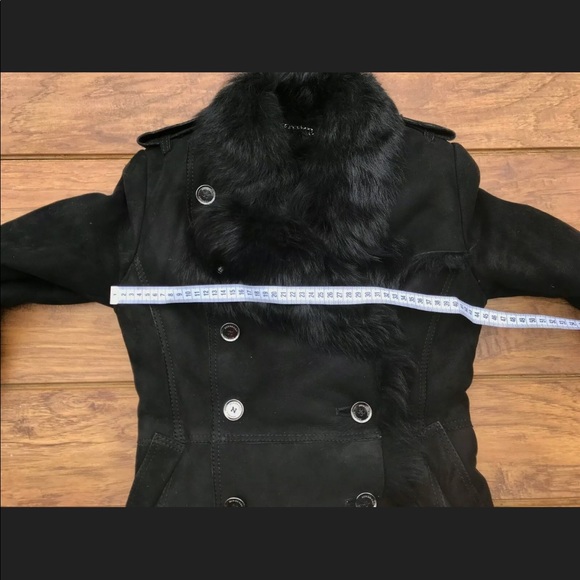 Burberry Fur Shearling Jacket US 4 NO BELT - Picture 2 of 12